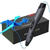 Los mejores  - TECBOSS Pluma de Impresión 3D- Pluma 3D con Pantalla LCD- 8 Velocidades Ajustables Lápiz 3D Compatibles PLA e ABS…